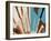 Split Celia-Belen Mena-Framed Giclee Print