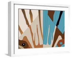 Split Celia-Belen Mena-Framed Giclee Print