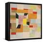 Split Coloured Rectangles; Aufgeteilte Farbvierecke, 1921-Paul Klee-Framed Stretched Canvas