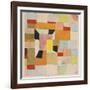 Split Coloured Rectangles-Paul Klee-Framed Giclee Print