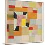 Split Coloured Rectangles-Paul Klee-Mounted Giclee Print