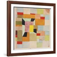 Split Coloured Rectangles-Paul Klee-Framed Giclee Print