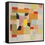 Split Coloured Rectangles-Paul Klee-Framed Stretched Canvas