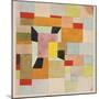 Split Coloured Rectangles-Paul Klee-Mounted Premium Giclee Print