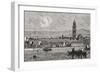 Split, Croatia, from 'El Mundo En La Mano', Published 1878-European School-Framed Giclee Print