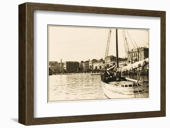 Split - Croatia - the Harbour-null-Framed Photographic Print