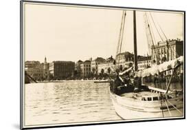 Split - Croatia - the Harbour-null-Mounted Photographic Print