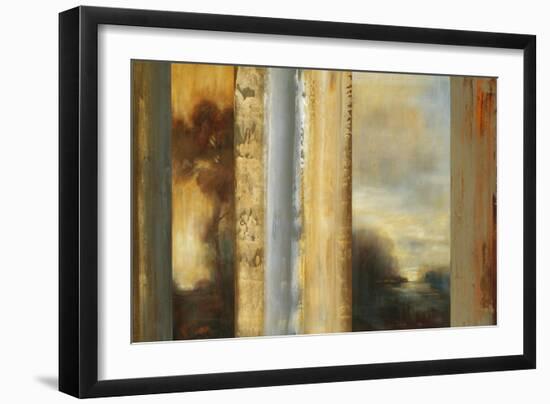 Split Landscape-Simon Addyman-Framed Art Print