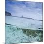 Split Level View at the Shoreline of Praia Da Atalaia Beach on Fernando De Noronha-Alex Saberi-Mounted Photographic Print