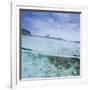 Split Level View at the Shoreline of Praia Da Atalaia Beach on Fernando De Noronha-Alex Saberi-Framed Photographic Print