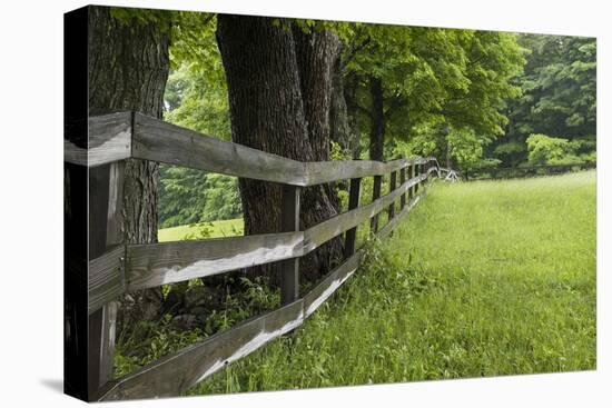 Split Rail Fence-Brenda Petrella Photography LLC-Stretched Canvas