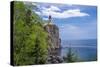 Split Rock Lighthouse, Lake Superior-Steven Gaertner-Stretched Canvas