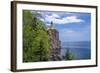 Split Rock Lighthouse, Lake Superior-Steven Gaertner-Framed Photographic Print