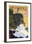 Split Rock Lighthouse - Minnesota-Lantern Press-Framed Art Print