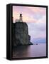 Split Rock Lighthouse on Lake Superior-Joseph Sohm-Framed Stretched Canvas