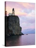 Split Rock Lighthouse on Lake Superior-Joseph Sohm-Stretched Canvas