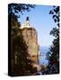 Split Rock Lighthouse, Two Harbors, Lake Superior, Minnesota-Peter Hawkins-Stretched Canvas
