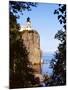 Split Rock Lighthouse, Two Harbors, Lake Superior, Minnesota-Peter Hawkins-Mounted Photographic Print