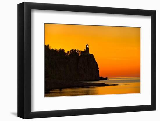 Split Rock Lighthouse-Steve Gadomski-Framed Photographic Print