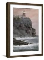 Split Rock Lighthouse-David Knowlton-Framed Giclee Print