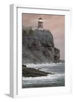 Split Rock Lighthouse-David Knowlton-Framed Giclee Print