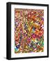 Splotches Multicolor-Ruth Palmer 3-Framed Art Print