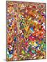 Splotches Multicolor-Ruth Palmer 3-Mounted Art Print