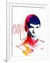 Spock Watercolor I-Jack Hunter-Framed Art Print