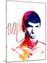 Spock Watercolor I-Jack Hunter-Mounted Art Print