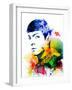 Spock Watercolor II-Jack Hunter-Framed Art Print