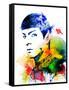 Spock Watercolor II-Jack Hunter-Framed Stretched Canvas