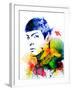Spock Watercolor II-Jack Hunter-Framed Art Print