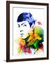 Spock Watercolor II-Jack Hunter-Framed Art Print