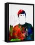 Spock Watercolor-Lora Feldman-Framed Stretched Canvas