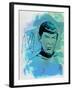 Spock Watercolor-Jack Hunter-Framed Art Print