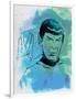 Spock Watercolor-Jack Hunter-Framed Art Print