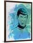 Spock Watercolor-Jack Hunter-Framed Art Print