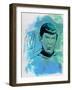 Spock Watercolor-Jack Hunter-Framed Art Print