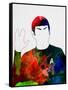 Spock Watercolor-Lora Feldman-Framed Stretched Canvas