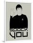 Spock You-David Brodsky-Framed Art Print