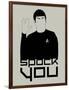 Spock You-David Brodsky-Framed Art Print