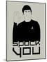 Spock You-David Brodsky-Mounted Art Print