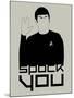 Spock You-David Brodsky-Mounted Art Print
