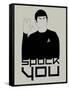 Spock You-David Brodsky-Framed Stretched Canvas