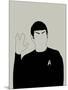 Spock-David Brodsky-Mounted Art Print