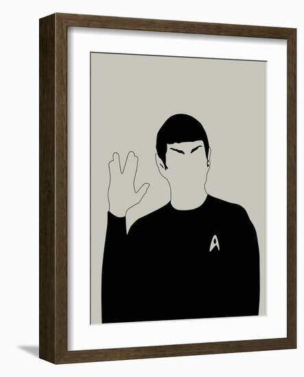 Spock-David Brodsky-Framed Art Print