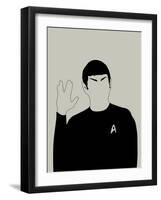 Spock-David Brodsky-Framed Art Print