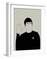 Spock-David Brodsky-Framed Art Print