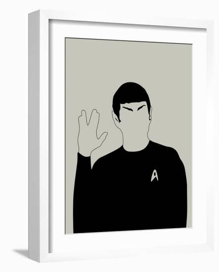 Spock-David Brodsky-Framed Art Print