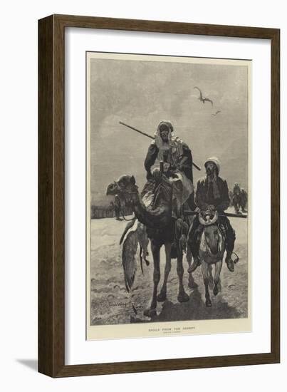 Spoils from the Desert-Richard Caton Woodville II-Framed Giclee Print